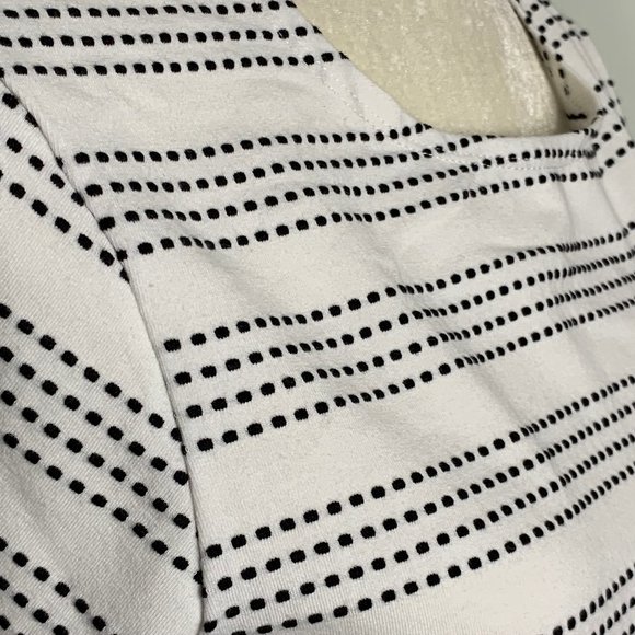 Blast Studio White 3/4 Sleeves with Black Dots 8PE - Picture 3 of 5